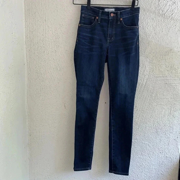 Madewell 9-Inch High Rise Skinny Jeans Size 25 - Picture 2 of 8